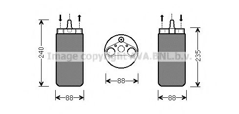 Осушитель кондиционера AVA QUALITY COOLING RTD453