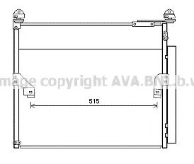 Радиатор кондиционера AVA QUALITY COOLING TO5655