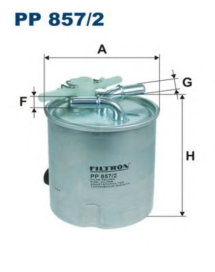 Паливний фільтр FILTRON PP857/2