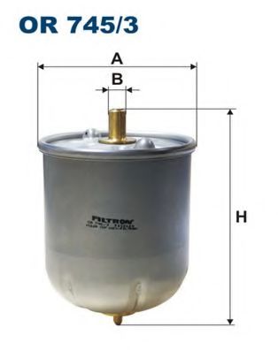 Масляний фільтр FILTRON OR745/3