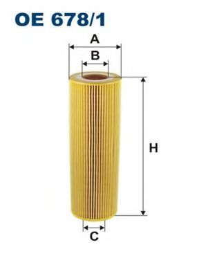 Масляный фильтр FILTRON OE678/1