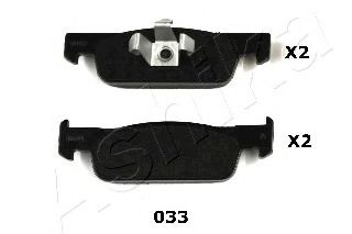 Тормозные колодки ASHIKA 50-00-033