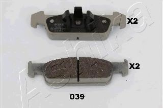 Тормозные колодки ASHIKA 50-00-039