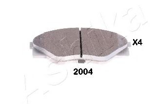Гальмівні колодки ASHIKA 50-02-2004