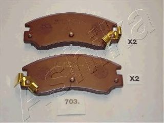 Тормозные колодки ASHIKA 50-07-703