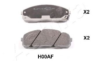 Тормозные колодки ASHIKA 50-0H-H00