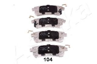 Тормозные колодки ASHIKA 51-01-104