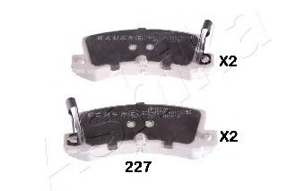 Тормозные колодки ASHIKA 51-02-227
