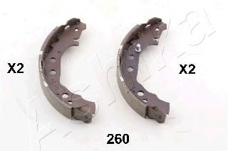 Тормозные колодки ASHIKA 55-02-260