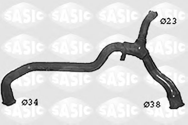 Шланг радиатора SASIC SWH0289