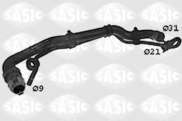 Шланг радиатора SASIC SWH0473