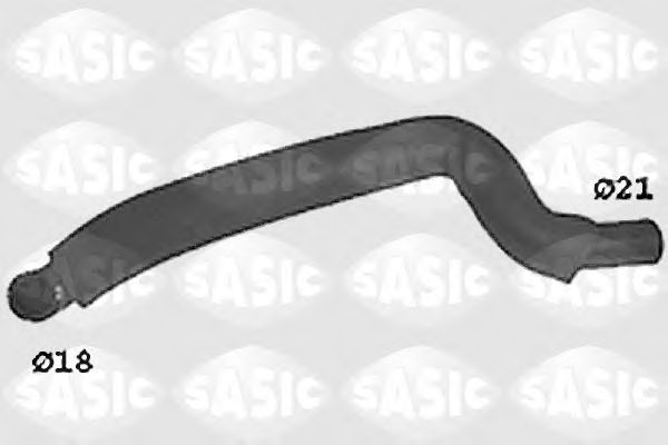 Шланг радиатора SASIC SWH0498