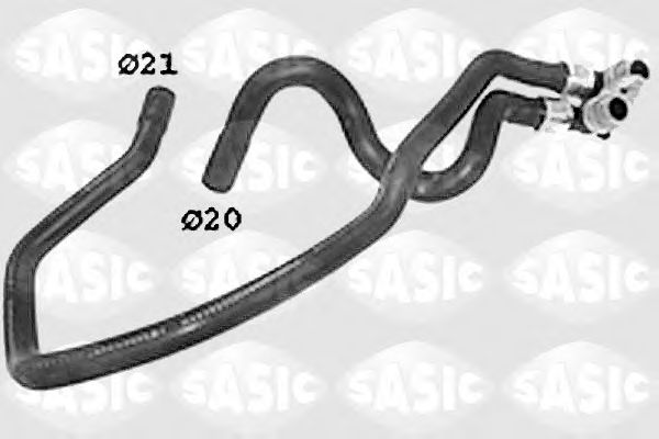 Шланг радиатора SASIC SWH0506