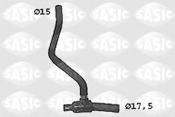 Шланг радиатора SASIC SWH4173
