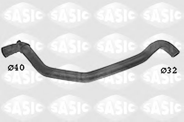 Шланг радиатора SASIC SWH4239