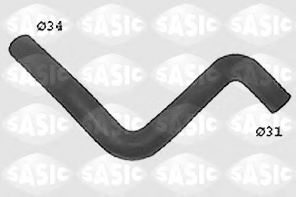 Шланг радиатора SASIC SWH4281