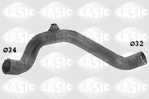 Шланг радиатора SASIC SWH4333