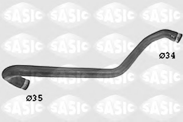 Шланг радиатора SASIC SWH6636