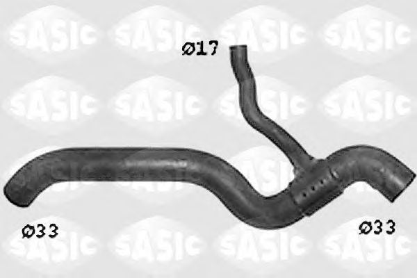 Шланг радиатора SASIC SWH6726