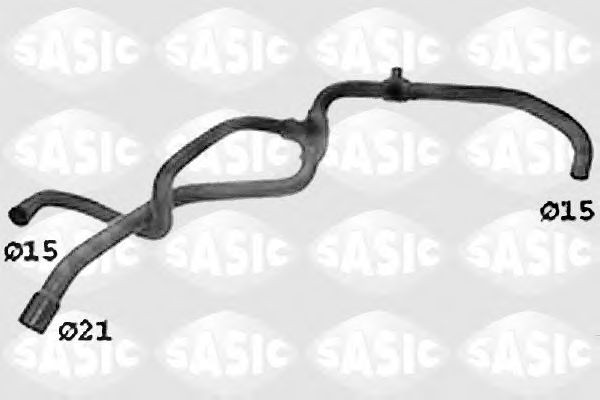 Шланг радиатора SASIC SWH0353