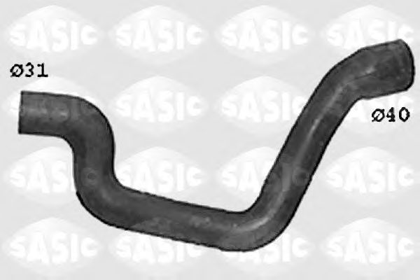Шланг радиатора SASIC SWH4286