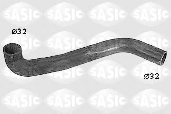 Шланг радиатора SASIC SWH6674