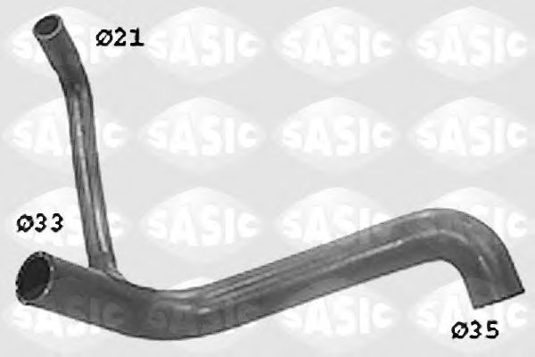 Шланг радиатора SASIC SWH6679