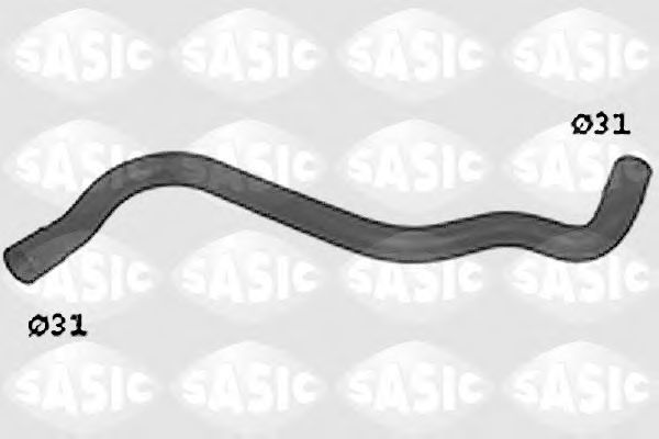 Шланг радиатора SASIC SWH6818