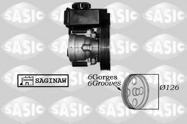 Насос гидроусилителя SASIC 7070009