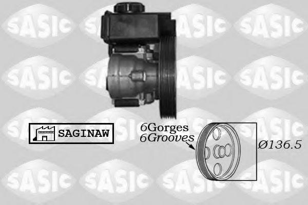 Насос гидроусилителя SASIC 7070011