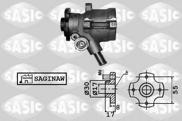Насос гидроусилителя SASIC 7070032