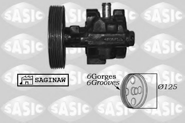 Насос гидроусилителя SASIC 7074003
