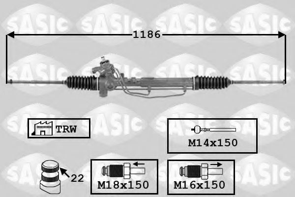 Рулевой механизм SASIC 7006142