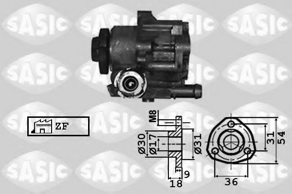 Насос гидроусилителя SASIC 7076010