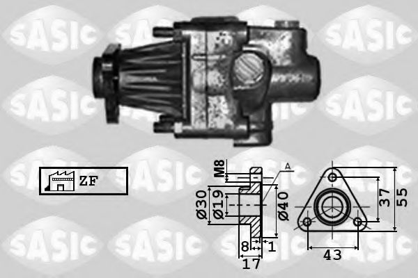 Насос гидроусилителя SASIC 7076011