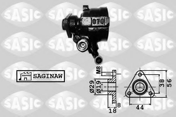 Насос гидроусилителя SASIC 7076005