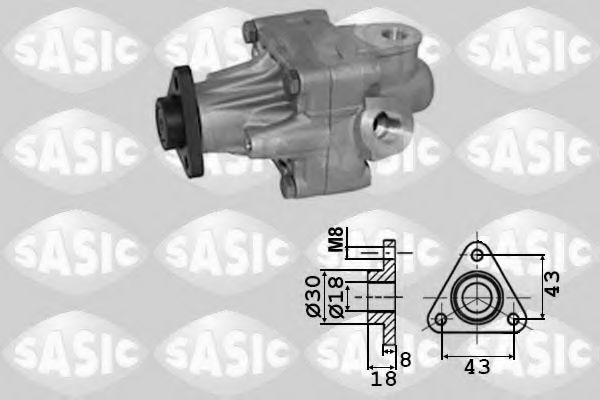 Насос гидроусилителя SASIC 7076064