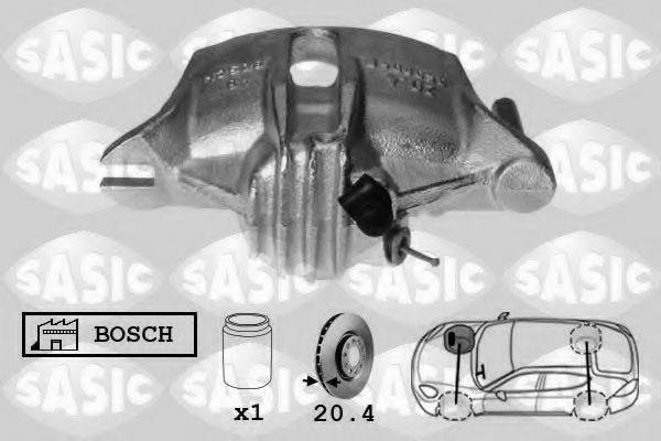 Гальмівний супорт SASIC 6500005