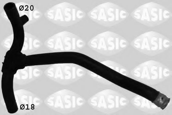 Шланг радиатора SASIC 3400122