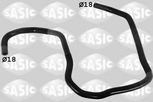 Шланг радиатора SASIC 3400138