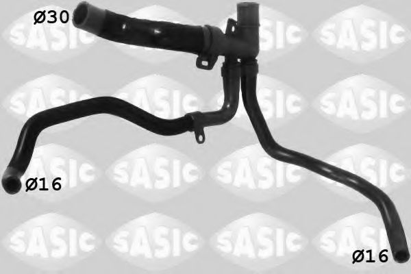 Шланг радиатора SASIC 3400142