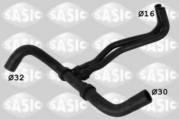 Шланг радиатора SASIC 3404058