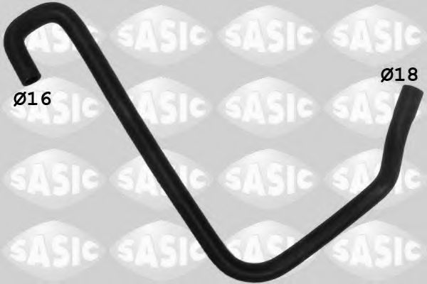 Шланг радиатора SASIC 3404087