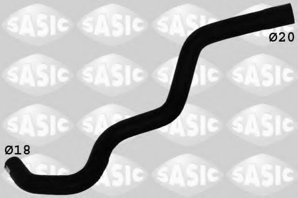 Шланг радиатора SASIC 3404102