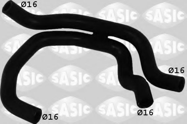 Шланг радиатора SASIC 3406043