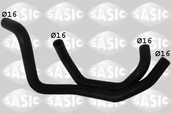 Шланг радиатора SASIC 3406044
