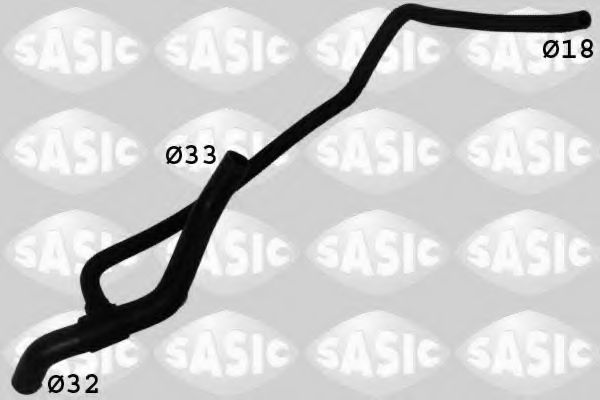 Шланг радиатора SASIC 3406092