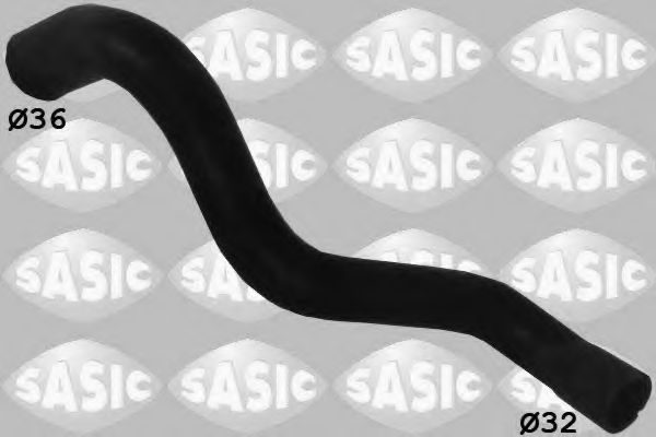 Шланг радиатора SASIC 3406158