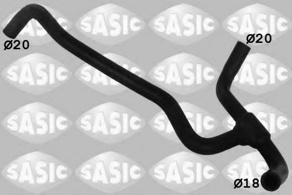 Шланг радиатора SASIC 3400182