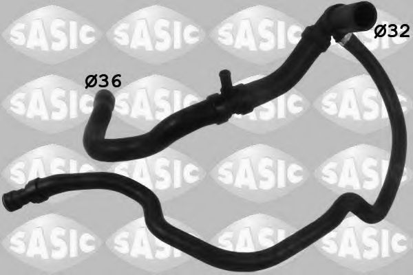 Шланг радиатора SASIC 3400186